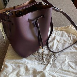 Ralph Lauren Dryden Debby II Drawstring Mini Bucket Purse